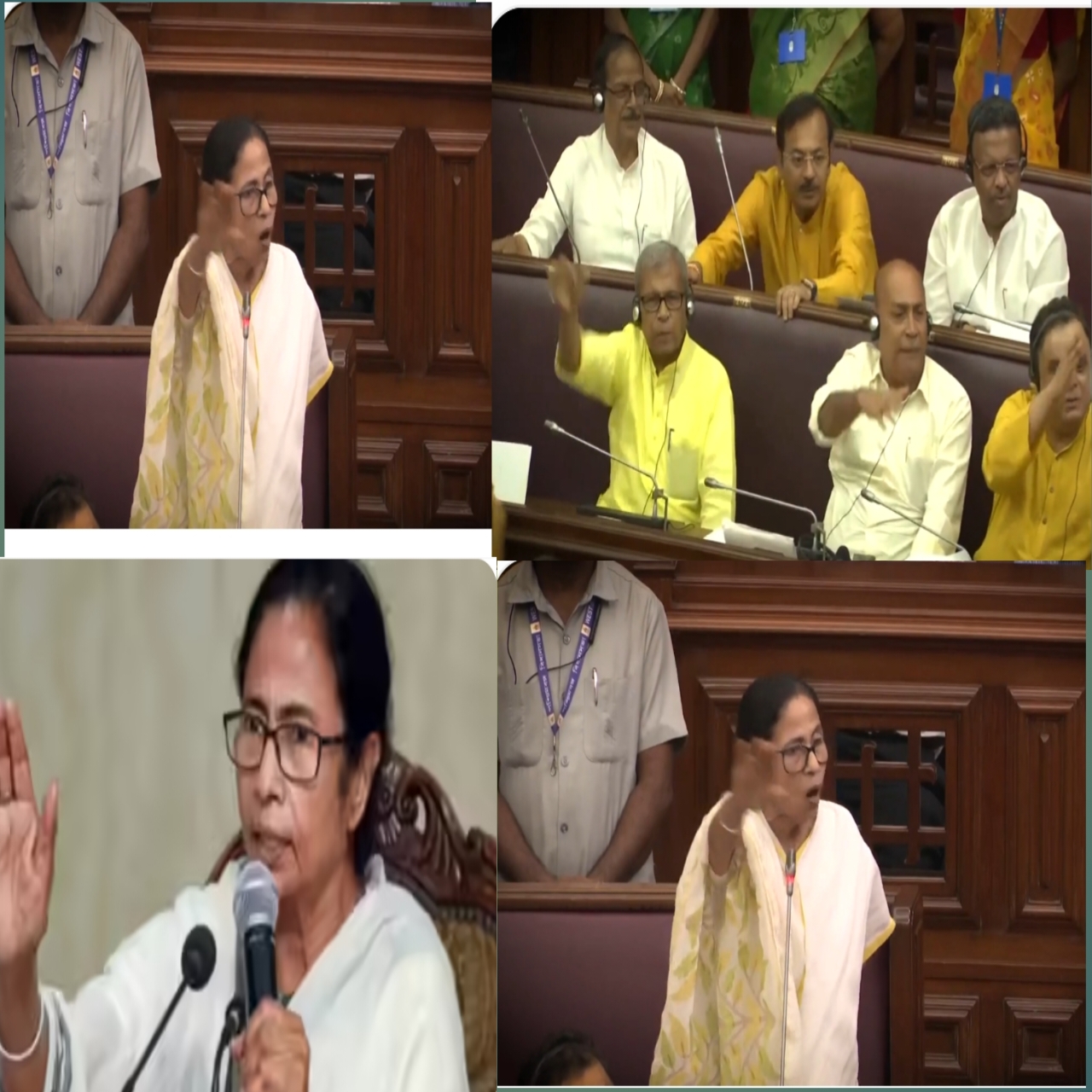 মোদি চোর, বিজেপি চোর” স্লোগানে উত্তাল ভারতের বিধানসভা